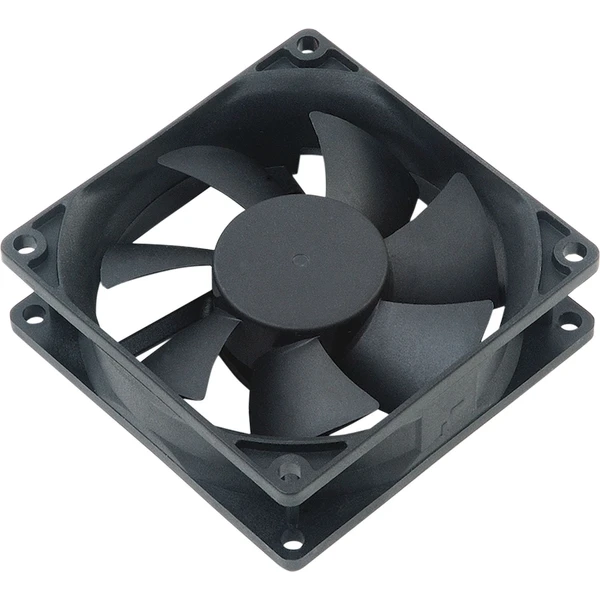 Akasa 80x80x25 čierny Low speed OEM - Ventilátory pre PC - Obrázok R7BJ000K01