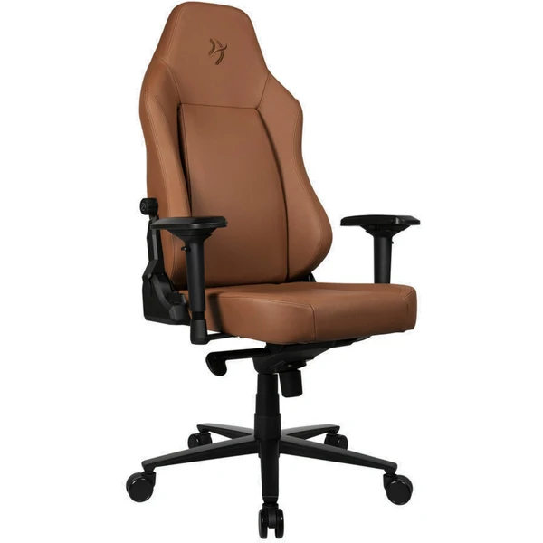 AROZZI PRIMO PREMIUM LEATHER herná stolička hnedá - Stoličky - Hlavný obrázok