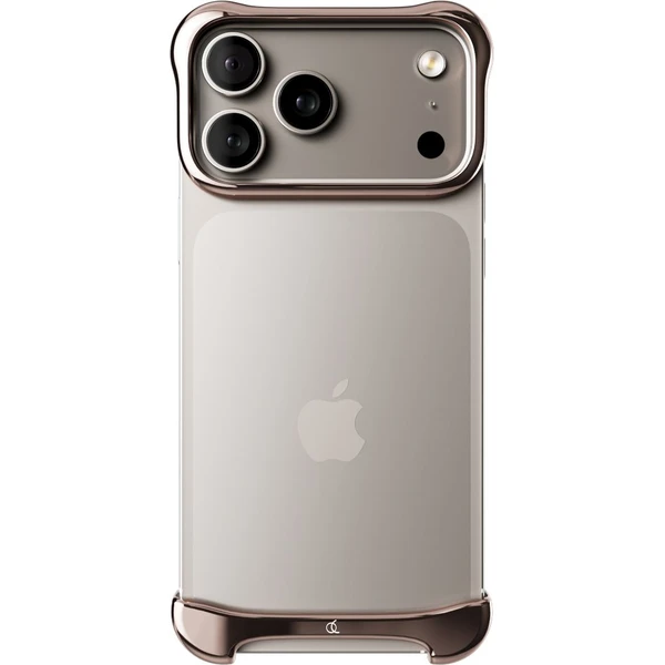 Arc Pulse hliníkový ochranný rám iPhone 17 Pro Max ružový bronz - Puzdra - Obrázok R7DJ000K01