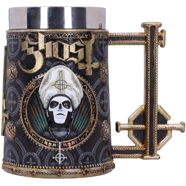 Korbel Nemesis Now Ghost - Gold Meliora 500 ml 15,5 cm - Hrnčeky - Hlavný obrázok