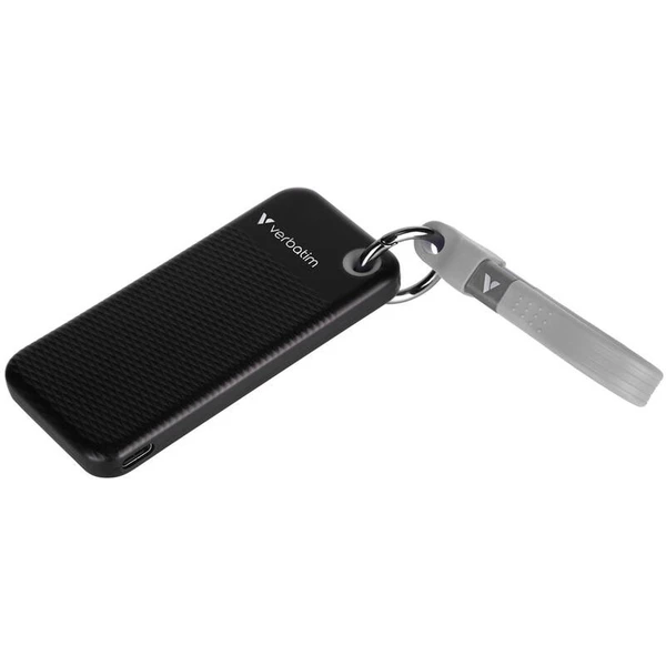 Verbatim Pocket SSD 1TB USB-C čierna/šedá - SSD - Obrázok R7JD000P01
