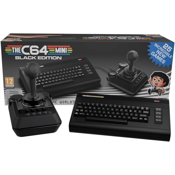 Retro konzola Commodore C64 Mini Black - Retro konzola - Hlavný obrázok