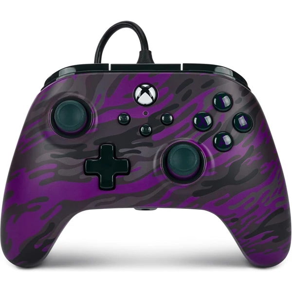 PowerA Advantage drôtový herný ovládač Purple Camo (Xbox Series X|S) - Herné ovládače - Obrázok R7QS100501