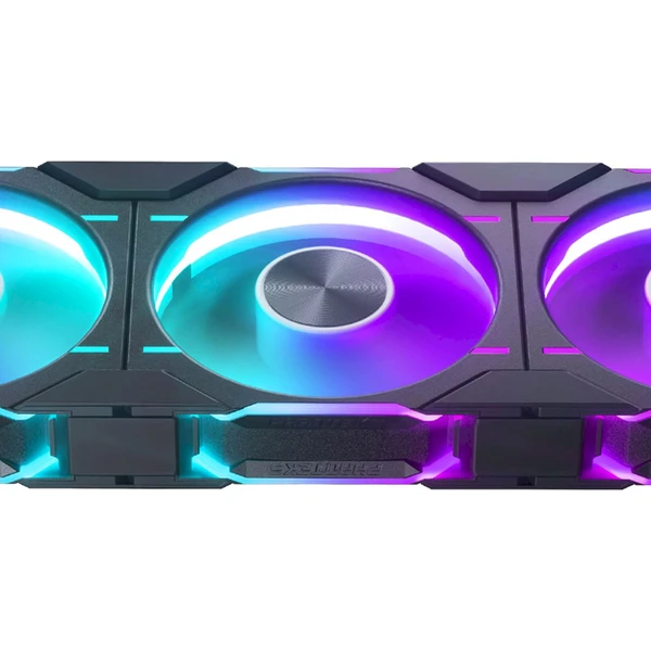 PHANTEKS D30 PWM Regular Airflow D-RGB 3x120mm čierny - Ventilátory pre PC - Obrázok R7SC000J01
