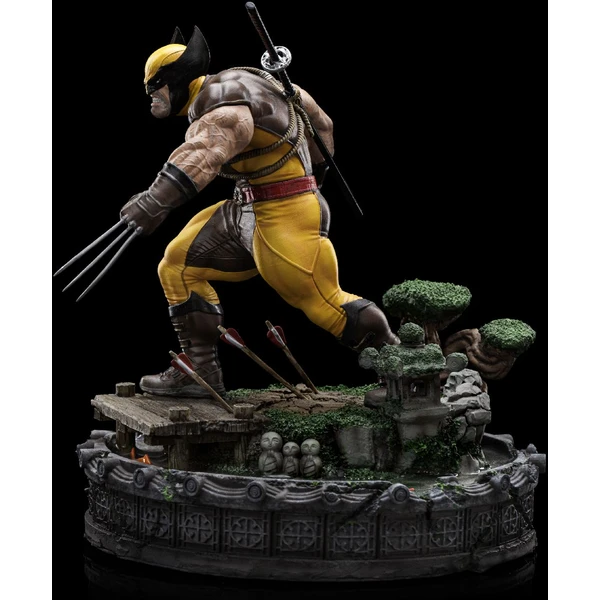 Soška Iron Studios Art Scale 1/10 Deluxe Marvel: X-men Wolverine Unleashed 20,5 cm - Sochy a sošky - Obrázok R7T7000L01
