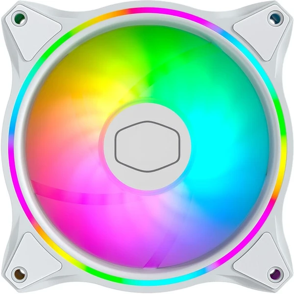 Cooler Master MasterFan MF120 Halo 3in1 biely - Ventilátory pre PC - Obrázok R7U1000K01