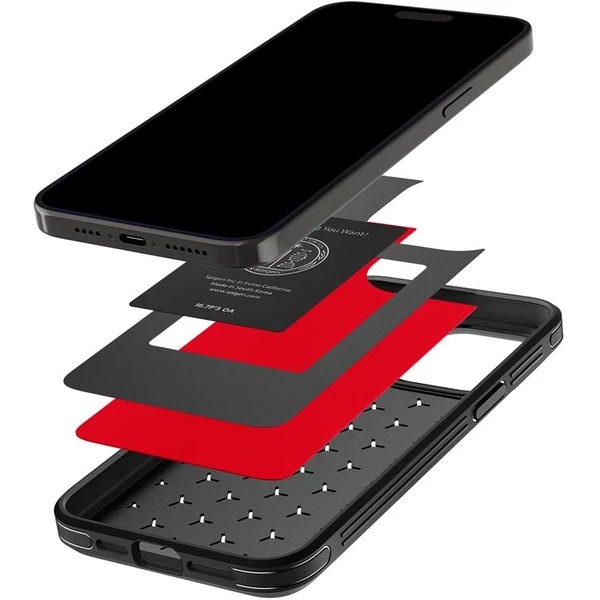 Spigen Cryo Armor kryt iPhone 15 Pro Max červený - Puzdra - Obrázok R7X8000601