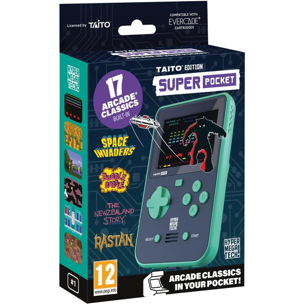 Super Pocket retro herná konzola TAITO Edition - Konzoly - Obrázok R7Z4000701