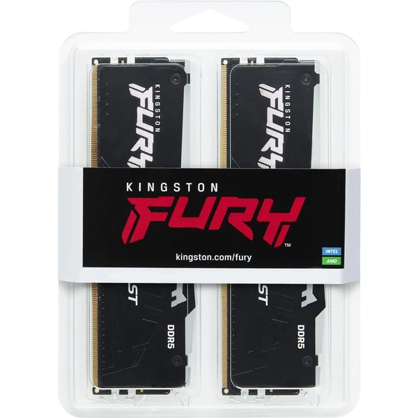 Kingston FURY Beast RGB DDR5 16GB 5600MT/s CL36 DIMM (2x8GB) EXPO/XMP - Operačné pamäte - Obrázok R82L300401