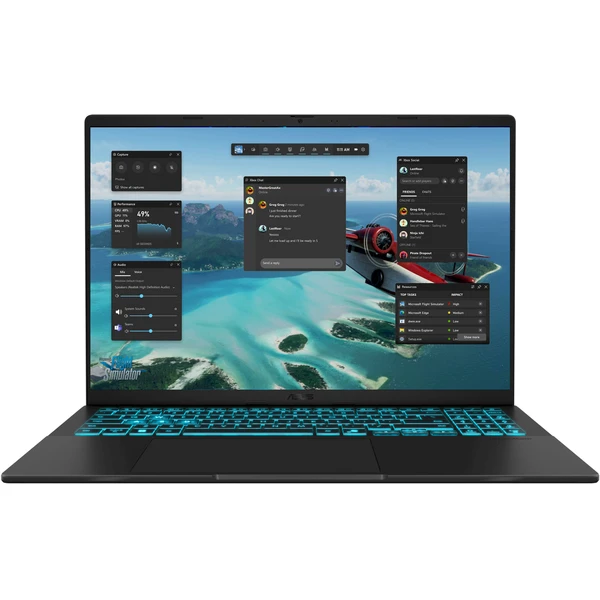 ASUS Vivobook Gaming V16 (V3607VH-RP096W) RTX 5050 čierny - Notebooky - Hlavný obrázok