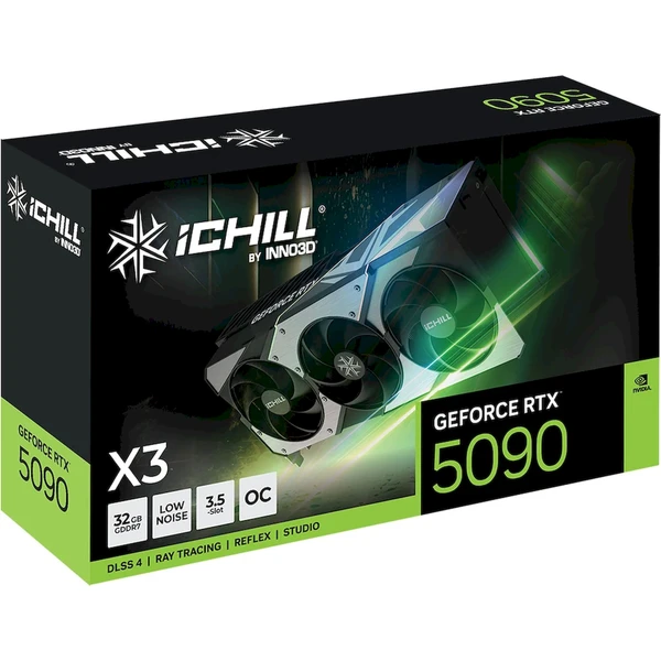 INNO3D NVIDIA GeForce RTX 5090 iChill X3 - Grafické karty - Obrázok R8KM000K01