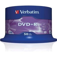 VERBATIM DVD+R(50 ks)Spindle/Printable/16x/4.7GB/DLP - Optické disky