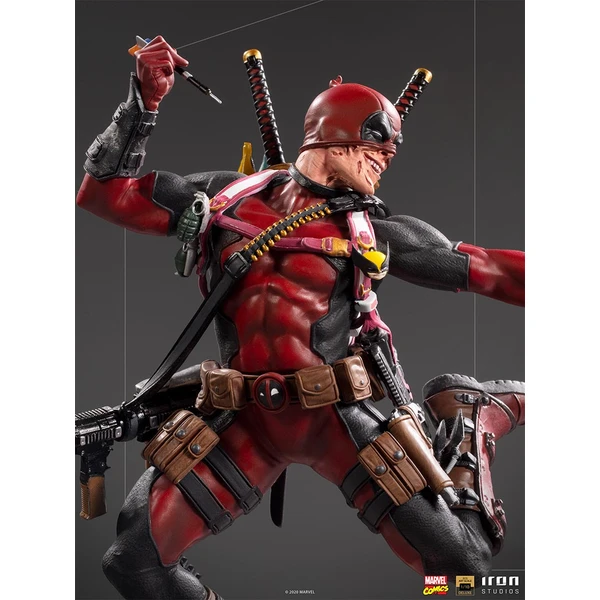 Soška Iron Studios - Deadpool Deluxe BDS Art Scale 1/10 - Marvel Comics - Sochy a sošky - Obrázok R8PJ100201