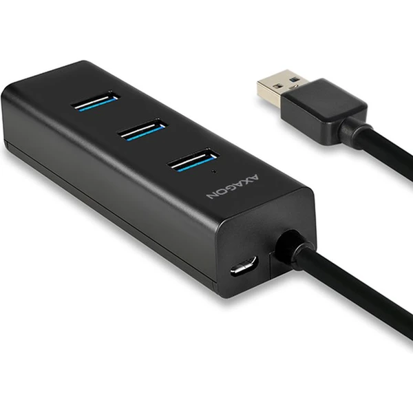 AXAGON HUES2B 4x USB3.0 CHARGING húb micro USB napr. konektor - USB huby - Obrázok R97HF00101
