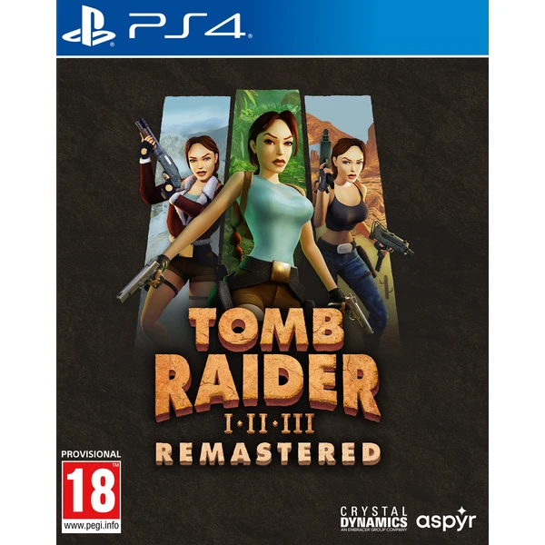 Tomb Raider I-III Remastered Starring Lara Croft (PS4) - Hry na PS4 - Hlavný obrázok