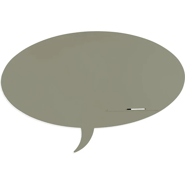 Rocada Skin Shape Talk 6440-7030 magnetická tabuľa kamenná šedá RAL 7030 - Magnetické tabule - Hlavný obrázok