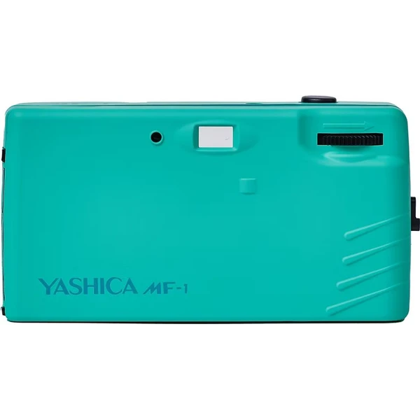 YASHICA MF-1 Snapshot Art Camera analógový fotoaparát tyrkysový - Fotoaparáty - Obrázok R9KR000K01