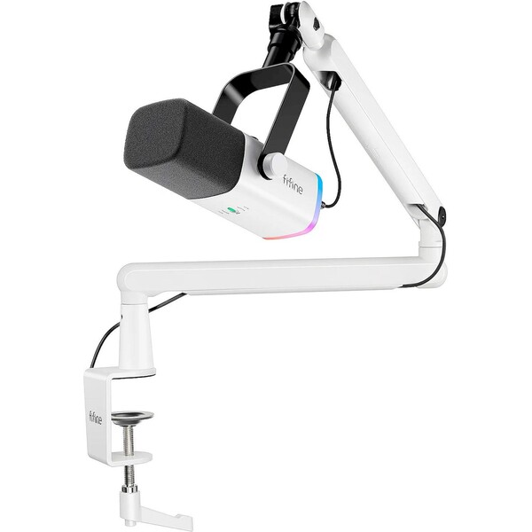 Fifine TAM8 mikrofón biely