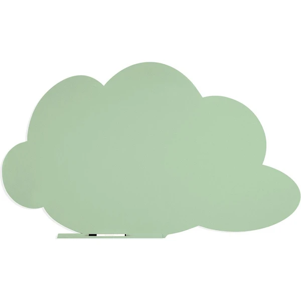 Rocada Skin Shape Cloud 6451-6019 magnetická tabuľa pastelová zelená RAL 6019 - Magnetické tabule - Hlavný obrázok