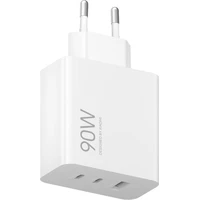 Xiaomi 90W HyperCharge Power Adapter 2x USB-C, 1x USB-A biely - Nabíjačky