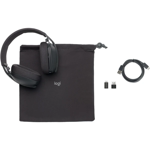 Logitech Zone Vibe bezdrôtové slúchadlá šedá - Slúchadlá - Obrázok RA40000L01