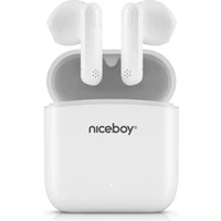 HW Slúchadlá Niceboy HIVE Beans White - Slúchadlá