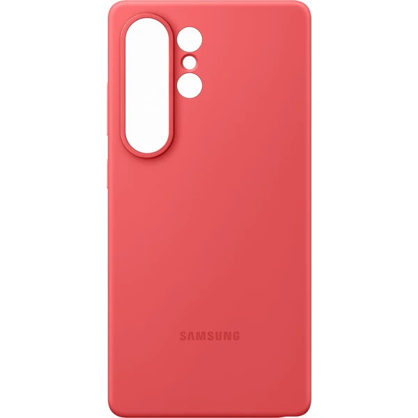 Samsung Silicone Case silikónový kryt Galaxy S25 Ultra červený - Puzdra - Obrázok RACC000J01