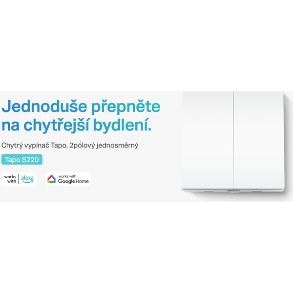 TP-Link Smart Light Switch 2-Gang 1-Way - Ovládače - Obrázok RACI300401