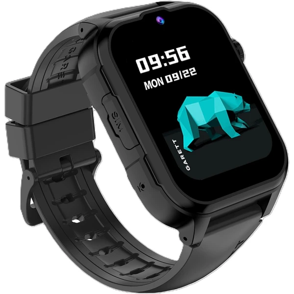 Garett Kids Hero Pro 4G múdre hodinky čierne - Inteligentné hodinky - Obrázok RAU8000O01