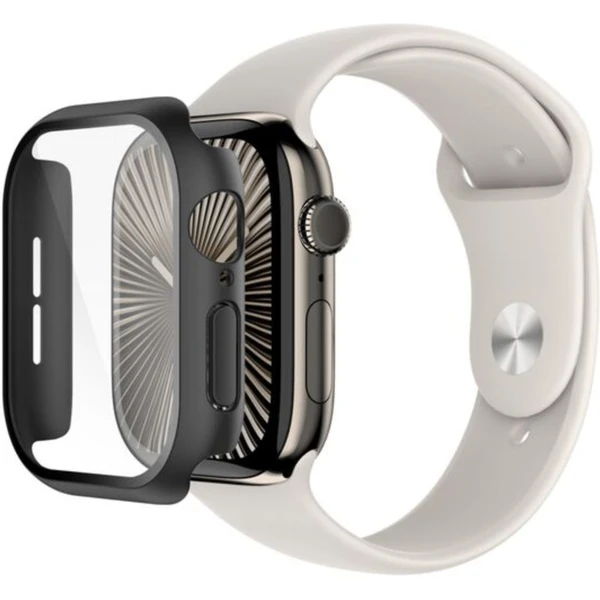 Belkin ScreenForce 2v1 púzdro pre Apple Watch Series 10 (46mm) čierne - Puzdra - Hlavný obrázok