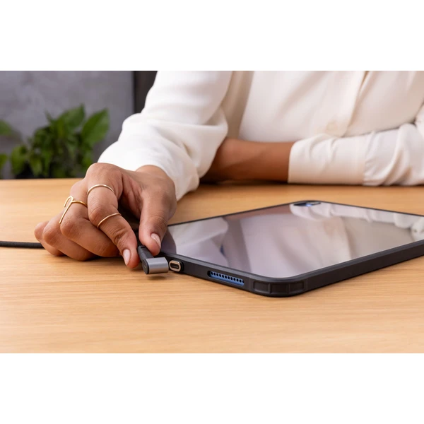 Epico Hero kryt pre Apple iPad Pro 13" (M4/M5) - transparentná/čierna - Puzdra - Obrázok RBTI000K01