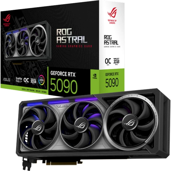 ASUS ROG Astral NVIDIA GeForce RTX 5090 32GB GDDR7 OC - Grafické karty - Obrázok RC8C000J01