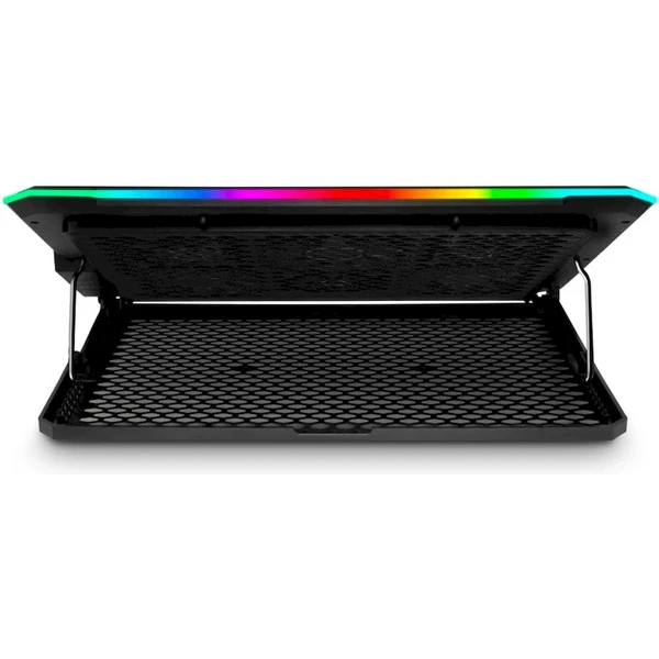 EVOLVEO Ania 9 RGB nastaviteľný podstavec pre notebook - Chladiace podložky - Obrázok RCBJ000K01