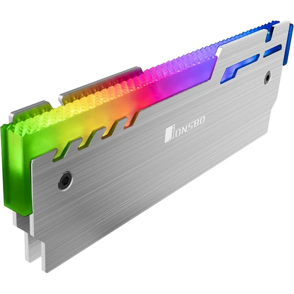 Jonsbo NC-3 ARGB RAM chladič strieborný - Chladiče - Obrázok RCOJ000K01