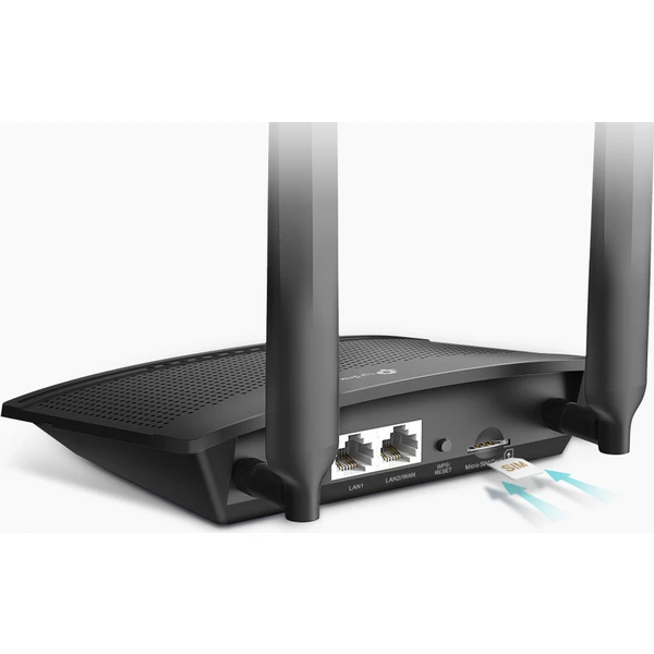 TP-Link TL-MR100 Wi-Fi 4 smerovač čierny - Wi-Fi routery - Obrázok RCQFF00101