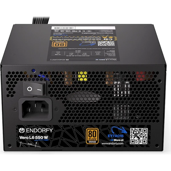 Endorfy Vero L6 Bronze 550W - Zdroje - Obrázok RD0M000K01