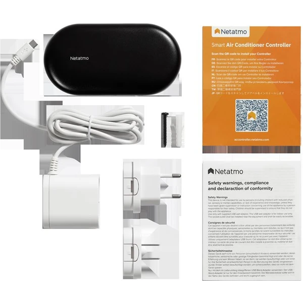 Netatmo Smart AC Controller inteligentné ovládanie klimatizácie - Termostaty - Obrázok RDP3000K01