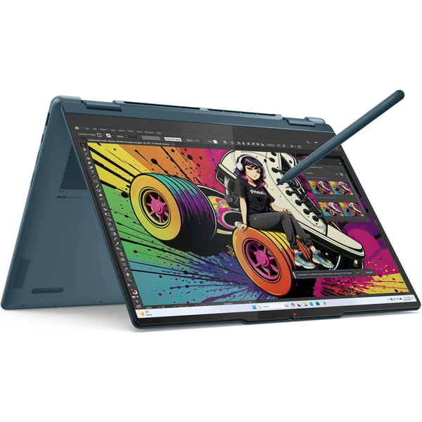 Lenovo Yoga 7 2-in-1 14AKP10 (83JR003HCK) modrozelený - 3 roky záruky Premium Care - Notebooky - Obrázok RDPE000N01