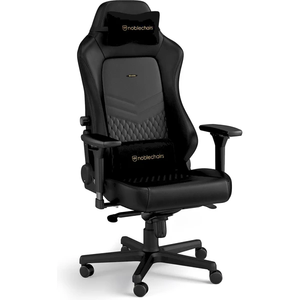 noblechairs HERO Real Leather herné kreslo čierne - Počítačové stoličky - Obrázok RDUA000J01