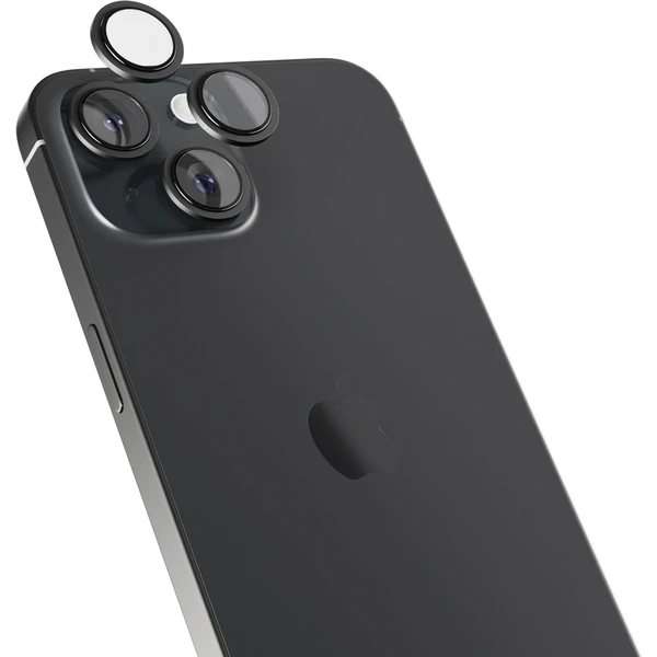 Epico hliníkové ochranné sklo na šošovky fotoaparátu pre iPhone 15/15 Plus čierna - Ochranné fólie a sklo - Obrázok RE00000K01