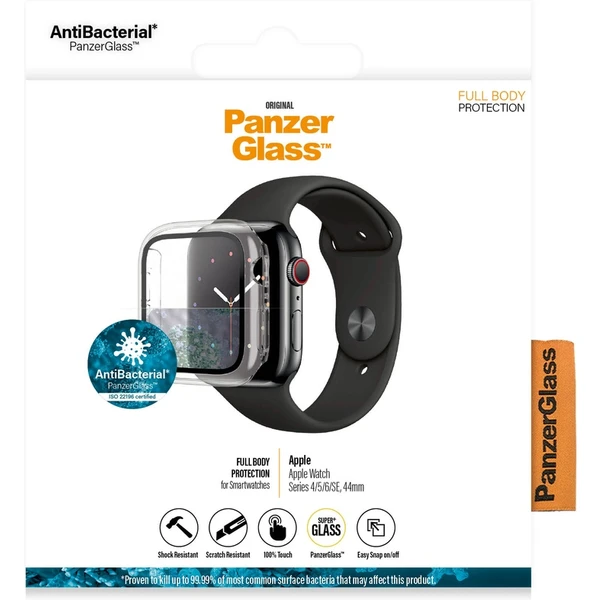 PanzerGlass Full Body Protection Apple Watch 4/5/6/SE 44mm číry - Puzdra - Obrázok RE3N600301