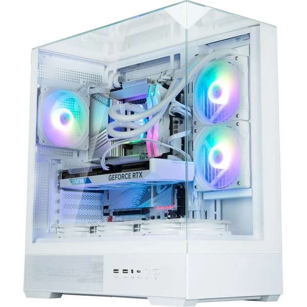 Zalman P40 Prism biela - Počítačové skrine - Obrázok RE5E000K01