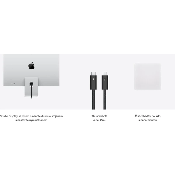 Apple Studio Display (2022) Sklo s nanotextúrou/Stojan s nastaviteľným náklonom - Monitory - Obrázok REYX600301