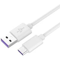 PremiumCord Kábel USB-C/M - USB 2.0 A/M, Super fast charging 5A, biely, 2m - Káble