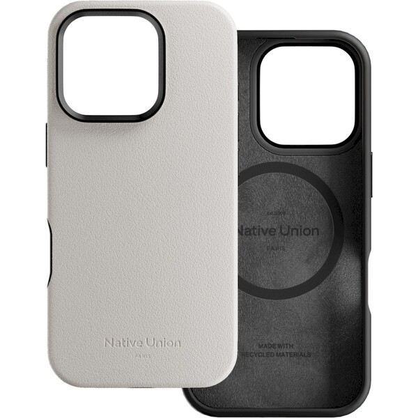 Native Union Active MagSafe kryt iPhone 16 Pre sivý