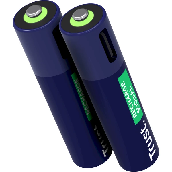 Trust USB-C dobíjacia batéria AAA - 2ks - Batérie - Obrázok RFAL000K01