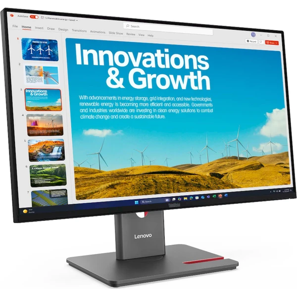 Lenovo P24QD-40 monitor 23,8" - Monitory - Obrázok RFOI000K01