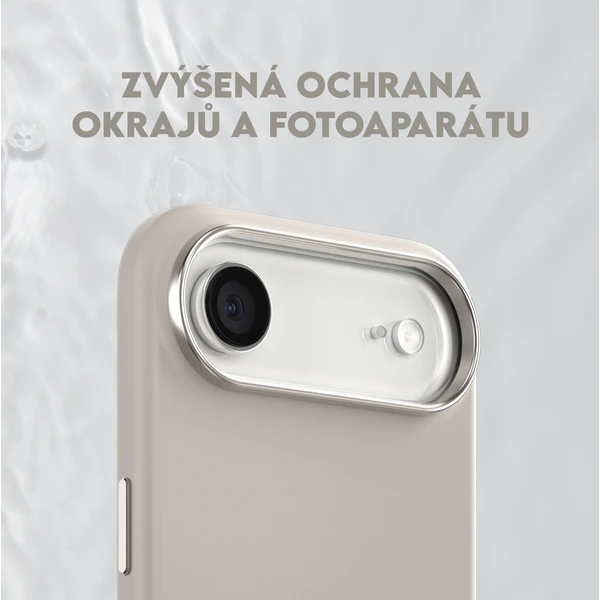 Panzer Glass ® CARE Flow kryt s MagSafe Apple iPhone Air Vanilla - Puzdra - Obrázok RGDH000K01