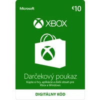 Xbox Live - kredit 10 EUR - Digitálne kredity