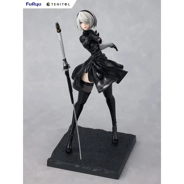 Figúrka Furyu NieR:Automata Tenitol - 2B Ver1.1a 22 cm     - Figúrky - Obrázok RGJH000K01